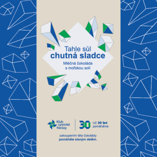 Slaná čokoláda Jordis 50 g